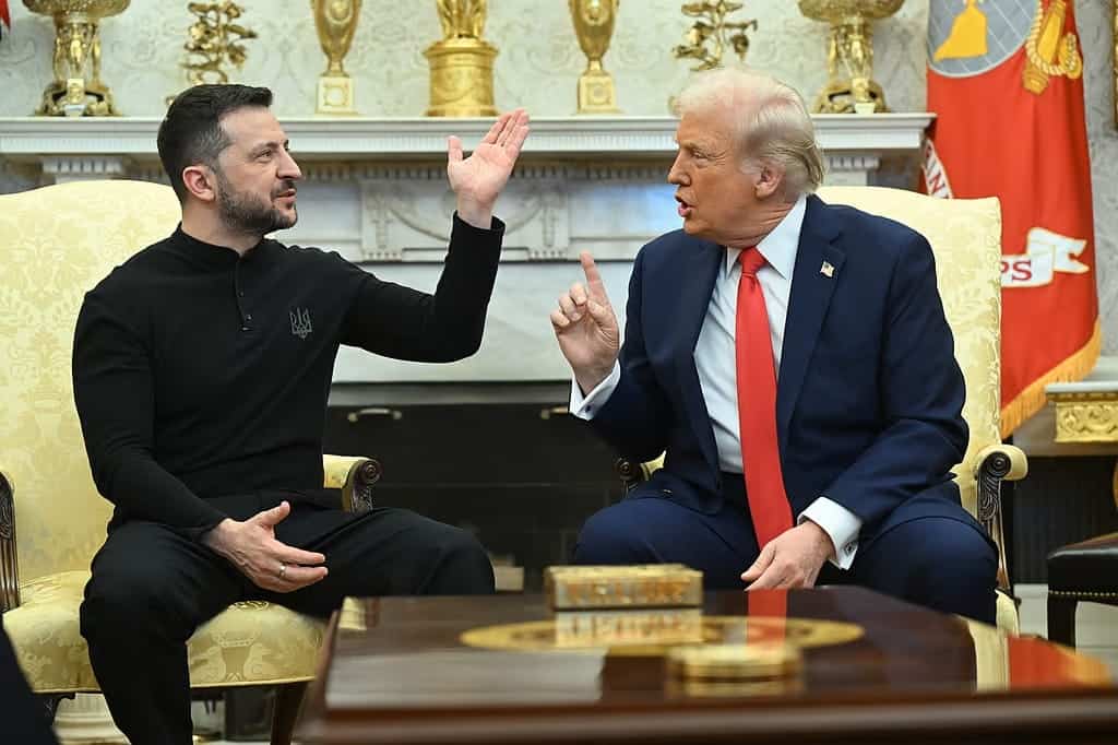 Pertemuan Trump dan Zelensky di Gedung Putih Berakhir dengan Adu Mulut