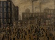 Lukisan LS Lowry Terjual Lebih dari 800 Poundsterling, Dulu Seharga 10 Poundsterling