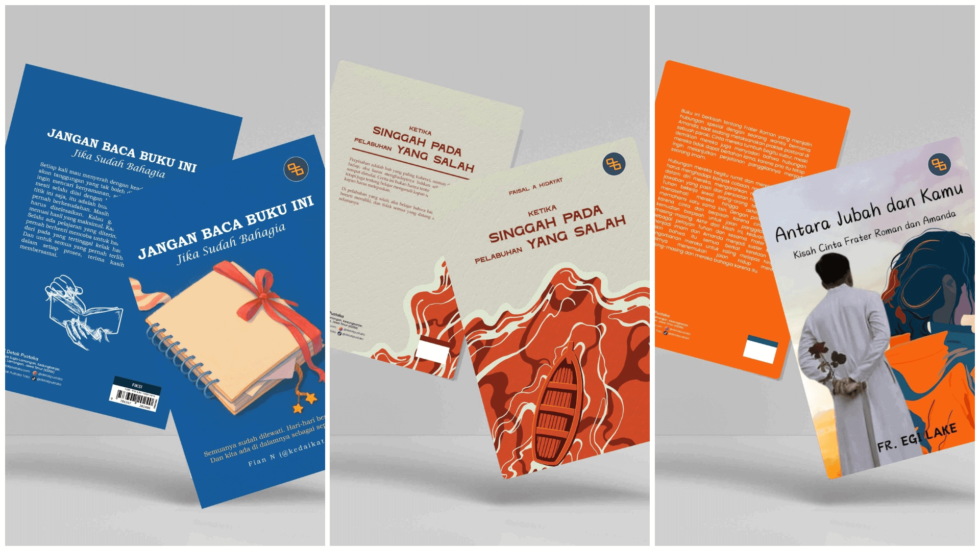 Detak Pustaka Pilih 3 Penulis Terbaik Bulan Ini, Siapa Saja Mereka?