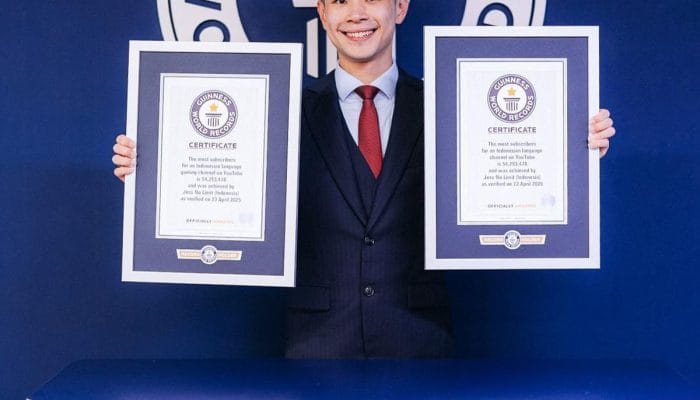 Jess No Limit Raih Dua Penghargaan dari Guinness World Records (GWR)