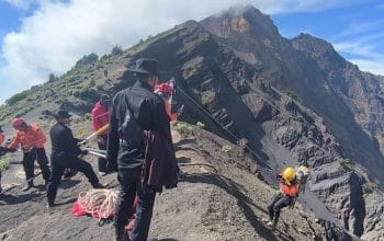 Pendaki Wanita Asal Brasil Ditemukan Meninggal Dunia di Gunung Rinjani