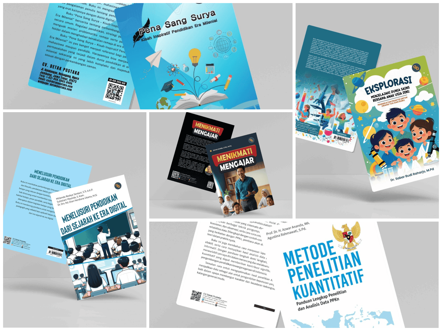 5 Buku Pendidikan Terpopuler dari Detak Publisher yang Wajib Kamu Baca