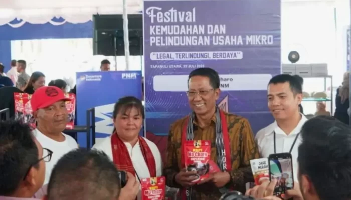Menteri Hukum dan HAM Hadiri Festival Kemudahan dan Perlindungan UMKM