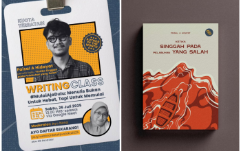 Writing Class Detak Pustaka Hadir Lagi, Ayo Daftarkan Dirimu Sekarang Juga!