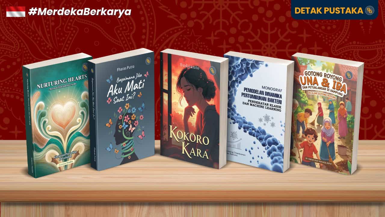 Promo Merah Putih Detak Pustaka, Saatnya Naskahmu Jadi Buku Nyata