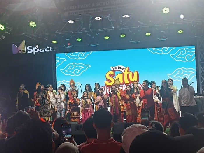 Festival Satu Nusantara Meriahkan HUT ke-80 RI di SCBD