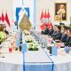 Prabowo Sambut Presiden Peru dengan Jamuan Makan Siang di Istana Merdeka