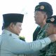 Prabowo Anugerahkan Pangkat Jenderal Kehormatan kepada Lima Tokoh Nasional