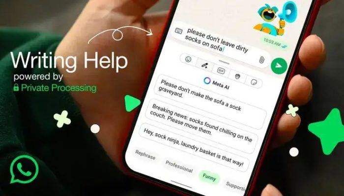 WhatsApp Luncurkan Fitur AI Writing Help untuk Permudah Susun Pesan