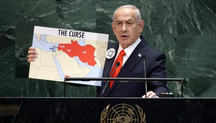 Pidato Panas Benjamin Netanyahu di Sidang PBB, Kecam Negara Barat yang Akui Palestina