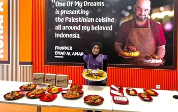 Emado’s Indonesia Resmi Hadir di Pekanbaru, Sajikan Kuliner Khas Palestina