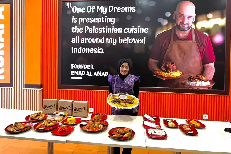 Emado’s Indonesia Resmi Hadir di Pekanbaru, Sajikan Kuliner Khas Palestina