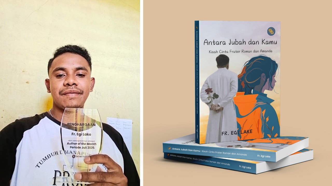 Author of The Month 2025: Perjalanan Fr. Egi Lake Melahirkan Karya Perdana