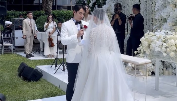 Sah! Amanda Manopo Ucap Janji Suci Pernikahan dengan Kenny Austin