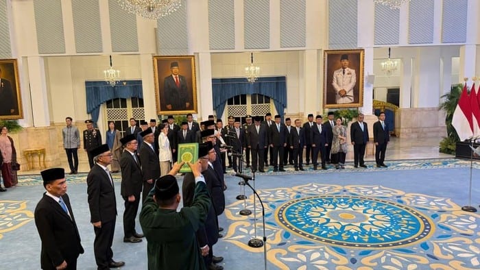 Presiden Prabowo Lakukan Pelantikan 10 Dubes dan 1 Wakil Dubes RI