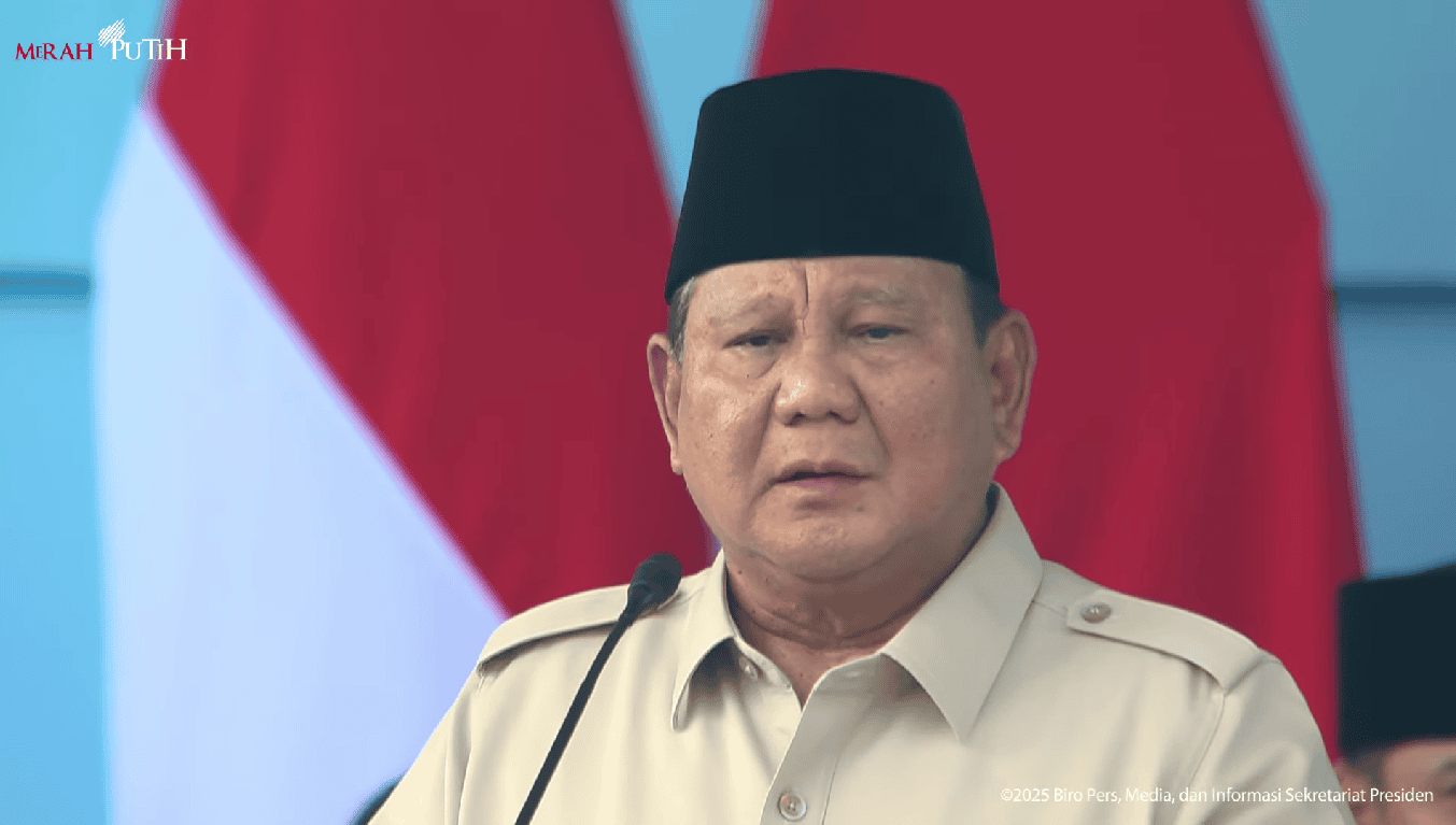 Peringatan HUT ke-80 TNI di Monas, Prabowo Ingatkan Tugas Berat Prajurit Jaga Kedaulatan Bangsa