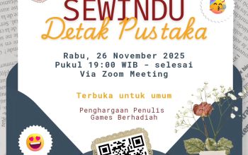 HUT ke-8 Detak Pustaka Sewindu Mengawal Mimpi dan Karya Penulis Muda