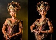 Sanly Liu Pamerkan Kostum Bali Yadnya di Ajang Miss Universe 2025