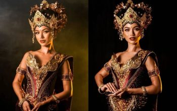 Sanly Liu Pamerkan Kostum Bali Yadnya di Ajang Miss Universe 2025