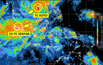 Siklon Senyar Melemah, Siklon Koto Tetap Menguat: BMKG Ingatkan Potensi Cuaca Ekstrem