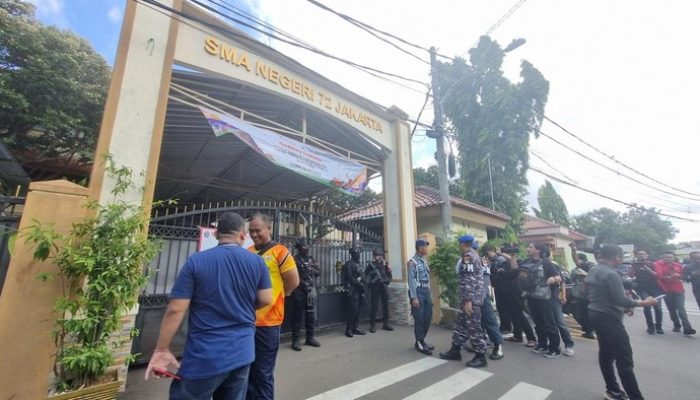 Polisi Usut Ledakan di SMAN 72 Jakarta, Satu Pelaku Diamankan