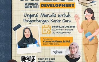 Detak Pustaka Gelar Webinar Gratis, Dorong Guru Aktif Menulis