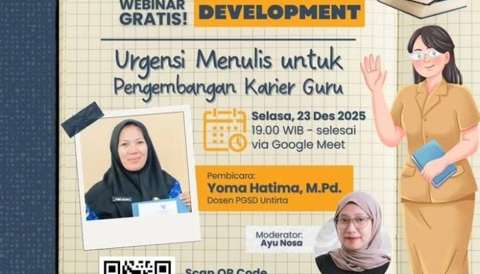 Detak Pustaka Gelar Webinar Gratis, Dorong Guru Aktif Menulis