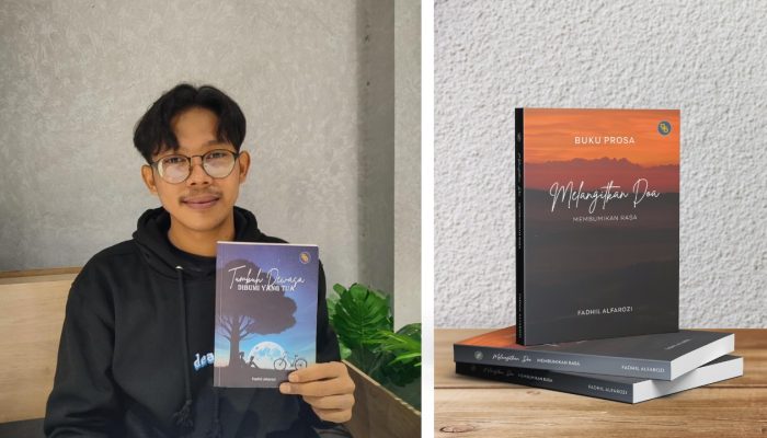 Fadhil Alfarozi dan Perjalanan Menjadi Penulis Tereksis hingga Lahirnya Dua Buku Inspiratif