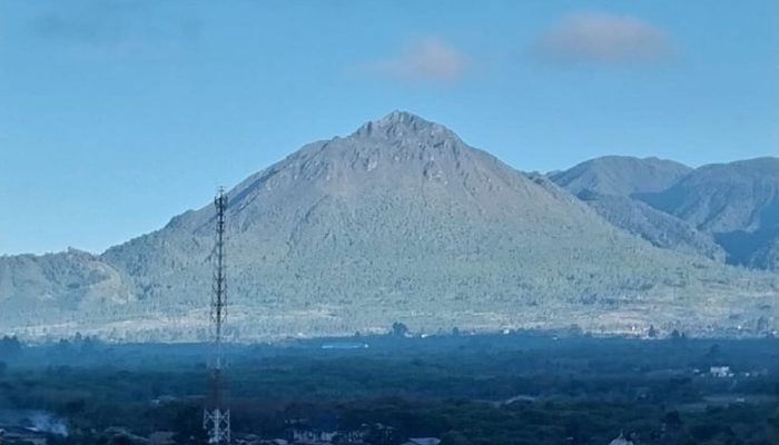 Gunung Api Burni Telong Siaga, Warga Dua Kampung di Bener Meriah Diminta Mengungsi