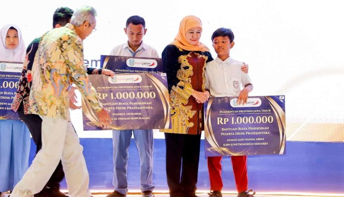Pemprov Jatim Resmi Luncurkan Program Bantuan Pendidikan Prasejahtera 2025