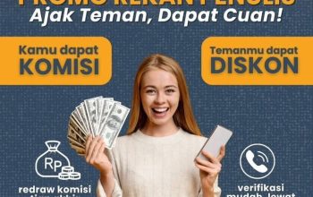 Promo Rekan Penulis Detak Pustaka, Ajak Teman Terbitkan Buku dan Dapatkan Cuan