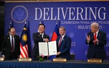 Trump Klaim Thailand dan Kamboja Sepakat Hentikan Pertempuran Perbatasan