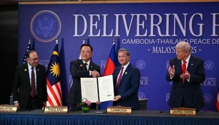 Trump Klaim Thailand dan Kamboja Sepakat Hentikan Pertempuran Perbatasan
