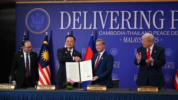 Trump Klaim Thailand dan Kamboja Sepakat Hentikan Pertempuran Perbatasan