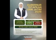UMK Jawa Timur 2026 Resmi Naik 6,09 Persen, UMSK Ditetapkan di 11 Daerah
