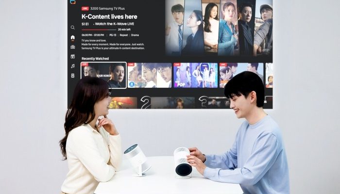 Samsung Perkenalkan The Freestyle+, Proyektor Portabel Berbasis AI Siap Debut di CES 2026