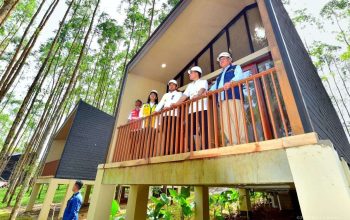 Wapres Gibran Tinjau Kawasan Olahraga dan RTH IKN