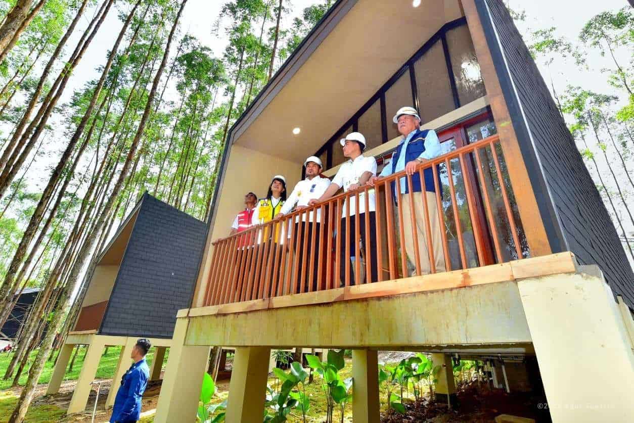 Wapres Gibran Tinjau Kawasan Olahraga dan RTH IKN